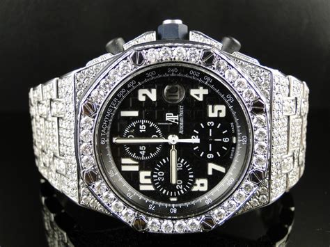 41mm iced out audemars piguet|audemars piguet iced out skeleton.